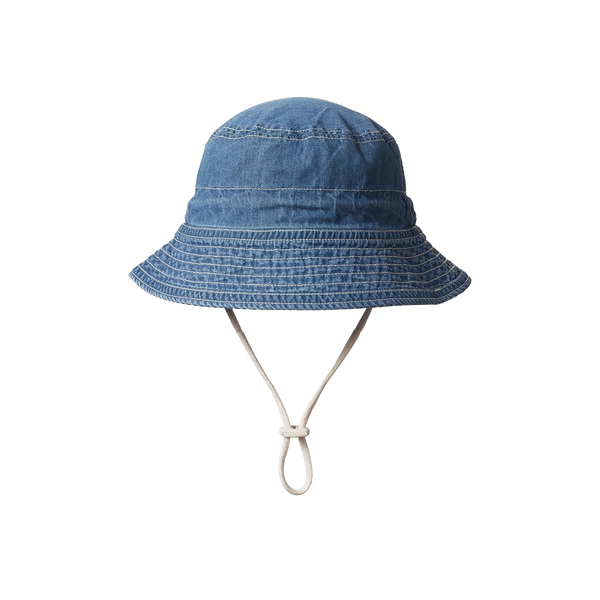 Nature Baby - Bucket Sunhat Chambray - Sky