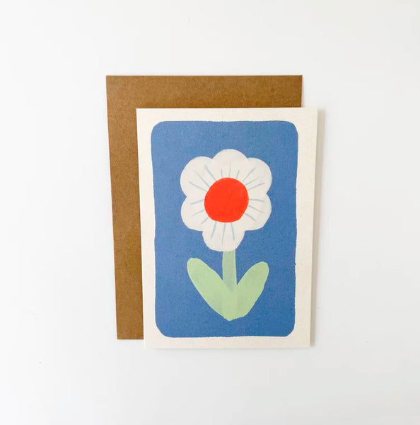 Florence Fry Blue Flower