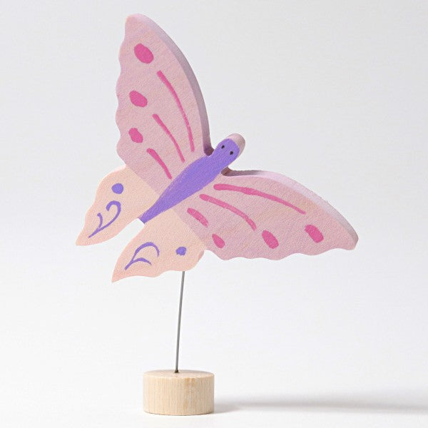 Grimm's Pink Butterfly Wooden Decoration