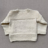 Knitted by Nana Leo Jumper - Cream