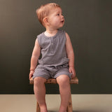 Nature Baby - Camper Suit - Navy Stripe