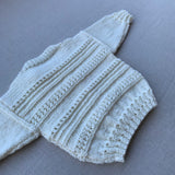 Knitted by Nana Harley Cardigan - Cream