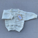 Knitted by Nana Harley Cardigan - Cream