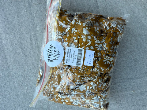 Pretty Wild Kids Scrap Fabric Pack 100g Bag - Katie & Millie