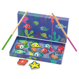 Djeco Magnetic Coloured Fishing 12 piece