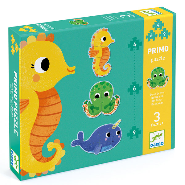 Djeco In The Sea Progressive Puzzle