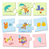 Djeco My Daily Life Trio 24 Piece Puzzle