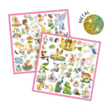 Djeco Metallic Stickers Fantasy 160pc