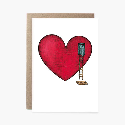 The Nonsense Maker Door to my Heart Card