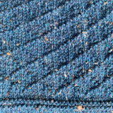 Knitted by Nana Angelique Jumper - Rustic Tweed Poseidon