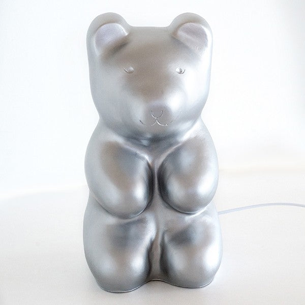 Heico Jelly Gummy Bear Night Light Lamp - Metallic Silver