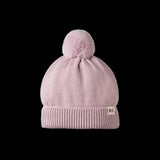 Nature Baby Alpine Pom Pom Beanie Lilac
