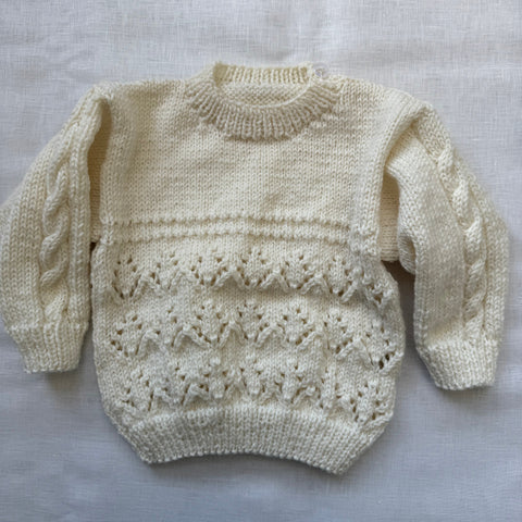 Knitted by Nana Michael Jumper Cream
