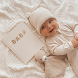 Fox & Fallow Baby Journal Oatmeal Mini