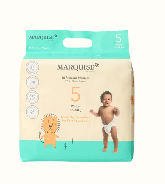 Marquise Toddler Eco Nappies Size 5 (13-18kg)
