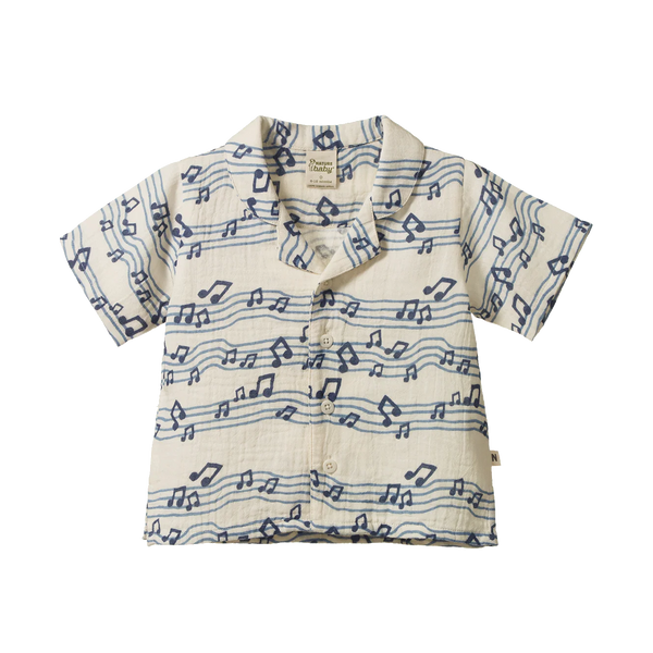 Nature Baby - Guthrie Shirt Muslin - Rhythm