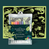 Hey Doodle Reusable Colouring Mat Glow in the Deep