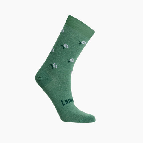 Lamington Child Merino Crew Sock - Heather