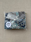 Pretty Wild Kids Scrap Fabric Pack 100g Bag - Liberty & Linen Blues