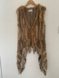 Pre Loved Rabbit Fur Vest