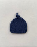 Knitted by Nana Merino Beanie - Blue Denim