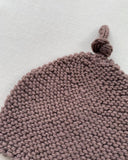 Knitted by Nana Merino Beanie - Truffle