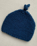 Knitted by Nana Merino Beanie - Steel