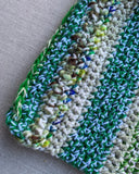 Knitted By Nana Hot Water Bottle Cover Green