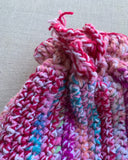 Knitted By Nana Hot Water Bottle Cover Pinks