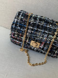 Milk x Soda Marie Boucle Bag Black