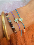 Georgia on my Mind - 4 Leaf Clover String Bracelet