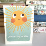 Florence Fry You Are My Sunshine Card