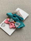 Pretty Wild Kids Turquoise Hair Set