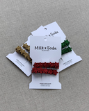 Milk X Soda Quintet Star Hair Clip Red
