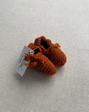 Knitted by Nana Tie Booties