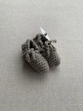 Knitted by Nana Tie Booties