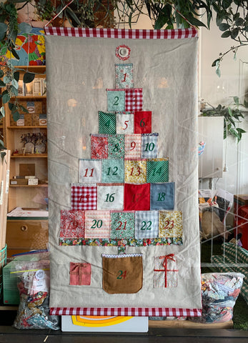 Pretty Wild Kids Advent Calendar Red Gingham