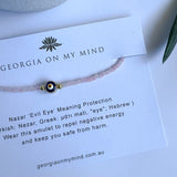 Georgia on my Mind - Mati (Evil Eye) Beaded Bracelet