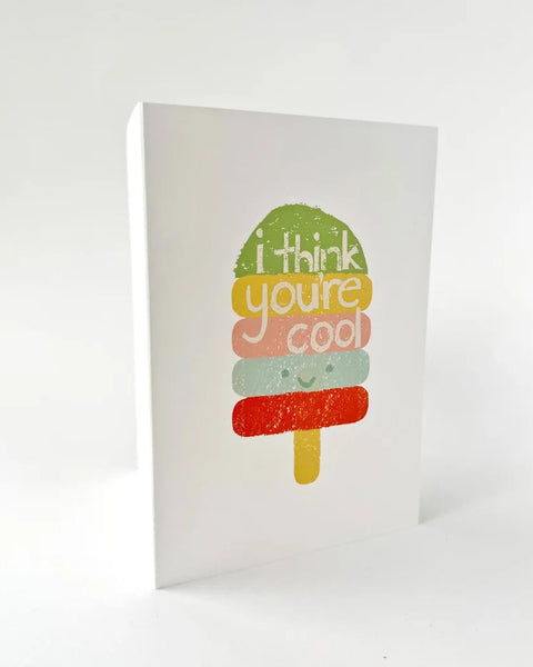 Florence Fry I Think You're Cool Card