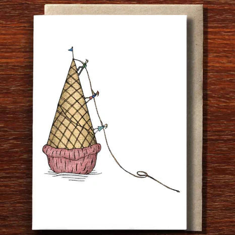 The Nonsense Maker Ice Cream Climbers Card