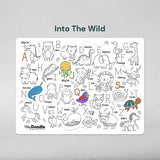 Hey Doodle Reusable Colouring Mat Into the Wild