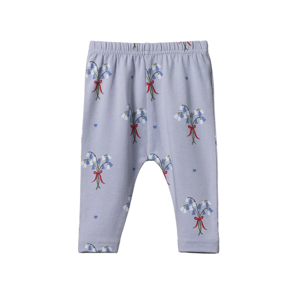 Nature Baby Leggings - Bluebelle Print