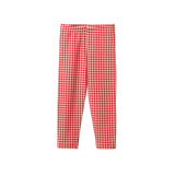 Nature Baby Leggings - Red Gingham
