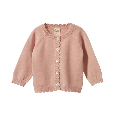 Nature Baby - Liliette Cardigan - Rose Dust