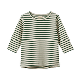 Nature Baby Long Sleeve River Tee - Eden Sailor Stripe
