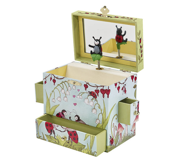 Enchantmints Music / Jewellery Box Lady Bugs