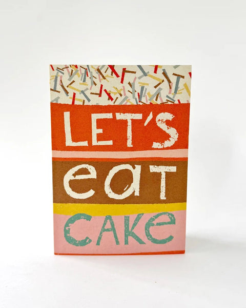 Florence Fry Let's Eat Cake Card