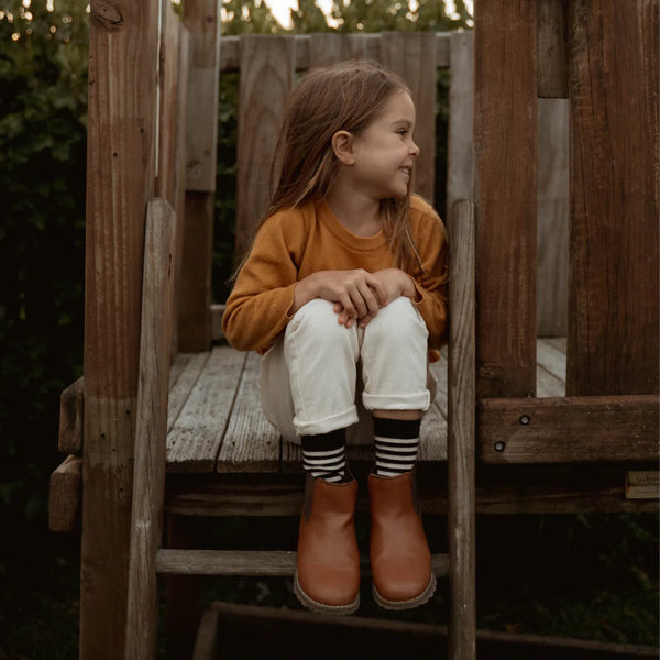 Lamington Child Merino Crew Socks - West