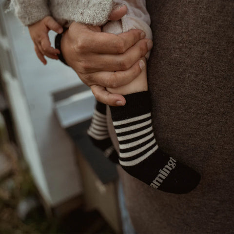 Lamington Baby Merino Crew Socks - West