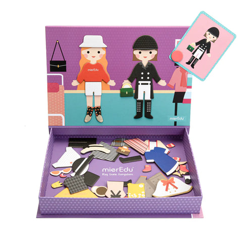 mierEdu Magnetic Art Case Dress Up